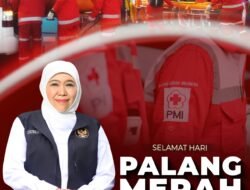 HUT ke-78 Palang Merah Indonesia, Gubernur Khofifah Ajak Masyarakat Menolong Sesama Lewat Aktif Donor Darah