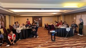 endy Staf Dinas BMKG saat memberikan paparan tentang cuaca panas ekstrem2
