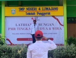 PMI Lumajang Gelar Latihan Gabungan PMR Tingkat WIRA dan MADYA