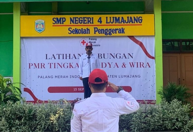 PMI Lumajang Gelar Latihan Gabungan PMR Tingkat WIRA dan MADYA