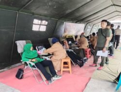 Kodim Sampang Gandeng PMI Laksanakan Donor Darah HUT TNI KE-79