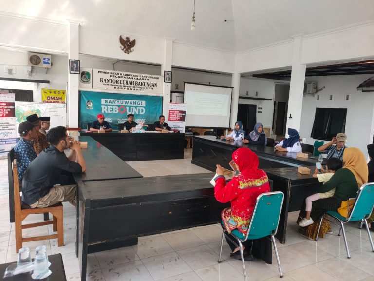 PMI Banyuwangi Gelar Sosialisasi Strategi Program Kesiapsiagaan Gempa Bumi Phase2