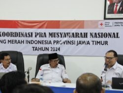 PMI Jatim Gelar Rakor Jelang Munas Desember 2024