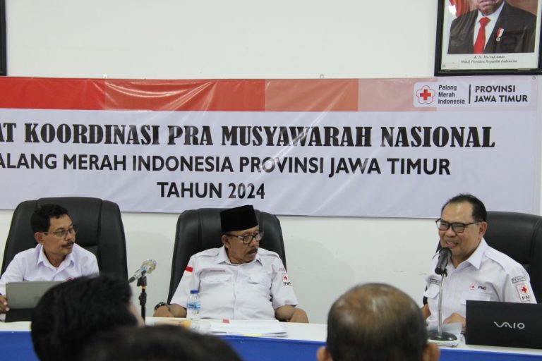 PMI Jatim Gelar Rakor Jelang Munas Desember 2024