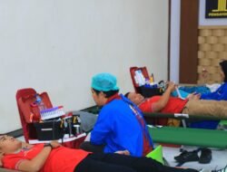 Wujud Kepedulian, Lapas Banyuwangi Bersama PMI Gelar Donor Darah 3