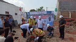 Peletakan Batu Pertama Penanda Dimulainya Pembangunan Gedung PMI Kota Madiun