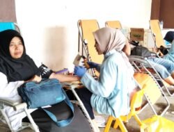 Antisipasi Kelangkaan Stok Darah, PMI Gandeng GMU Buah Tropis Umbulsari, Himpun 28 kantong darah