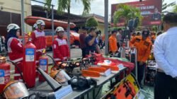 Gelaran Apel di Polresta, PMI Banyuwangi Ikuti Apel Kesiapan Hadapi Hidrometeorologi